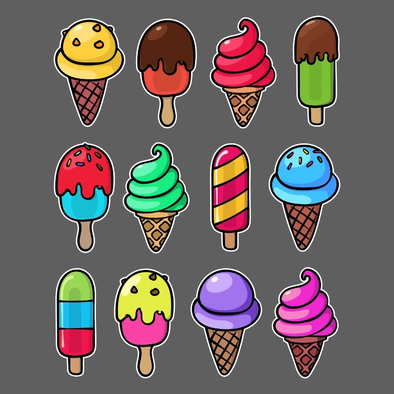 Glace Crème Glacée Snacking Summer Sun Vacation Chilling