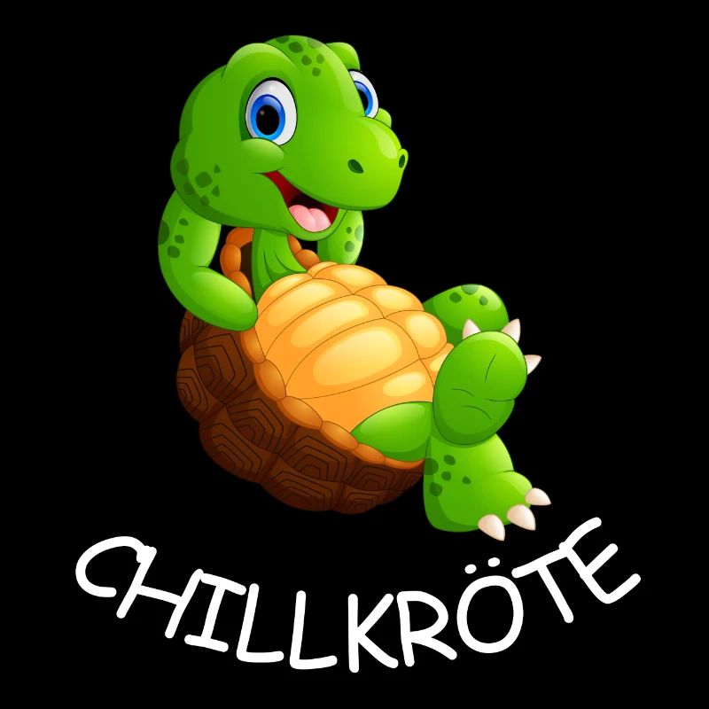 Turtle Chill Funny Comic Animal Gift