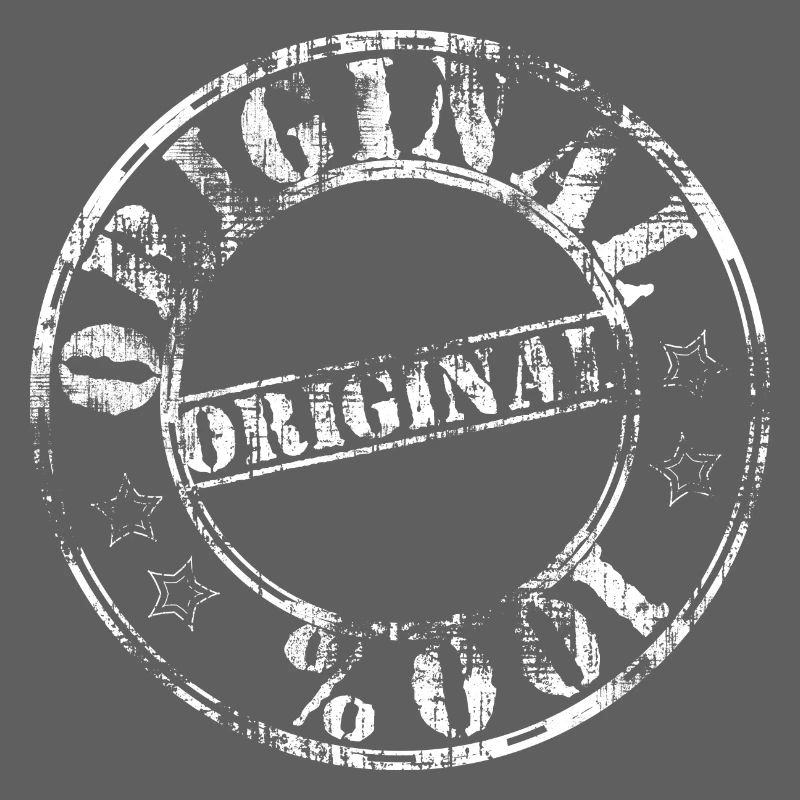 Original stamp 100 white worn