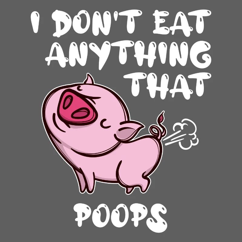Statement Schwein Vegan