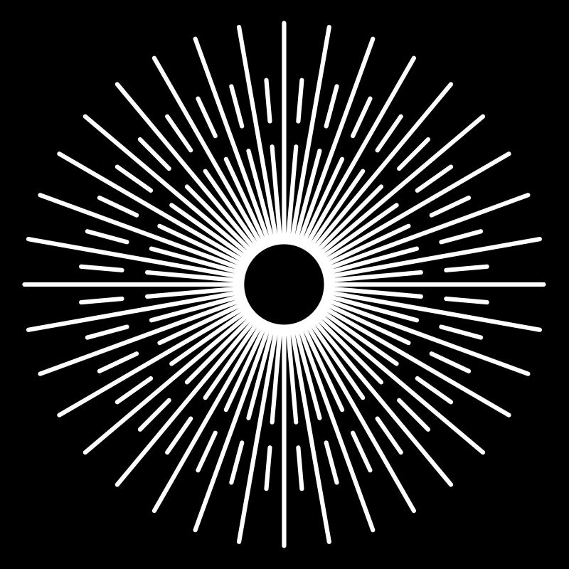 Rayons du soleil