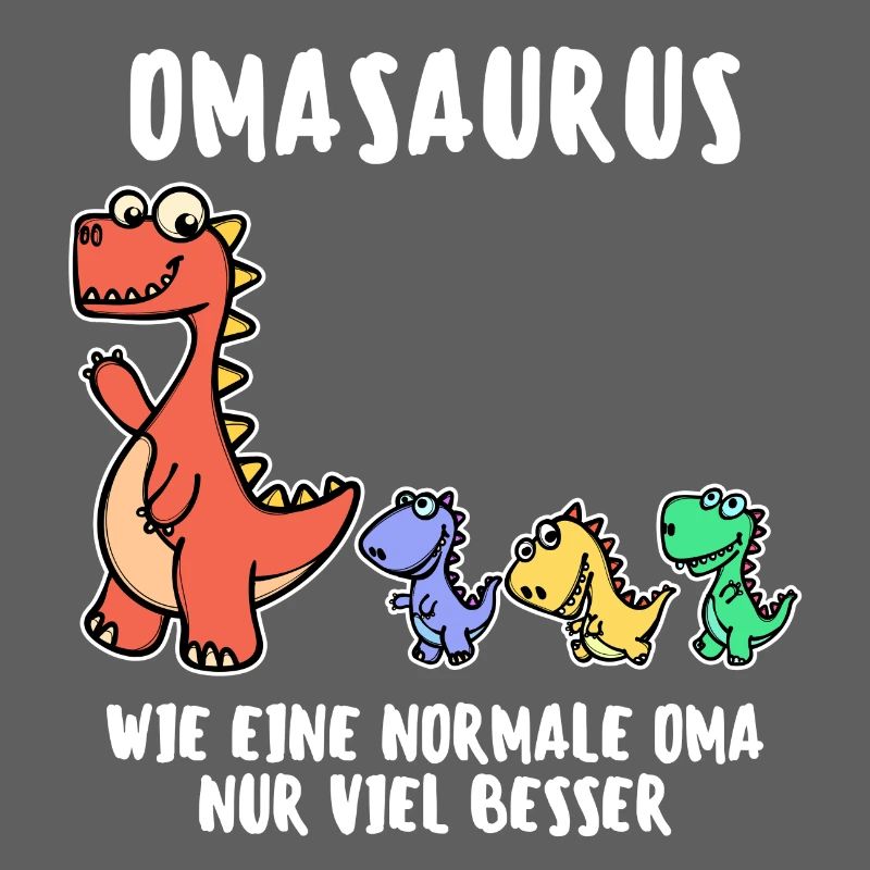 Dinosaurier Statement Oma Großmutter Alte Frau