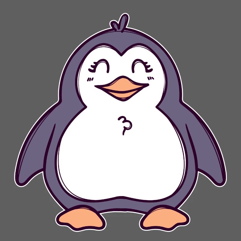 Cool Seevogel Süß Tier Pinguin Vogel Südpol
