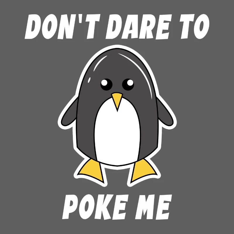 Tier Cool Pinguin Statement Seevogel Südpol Vogel