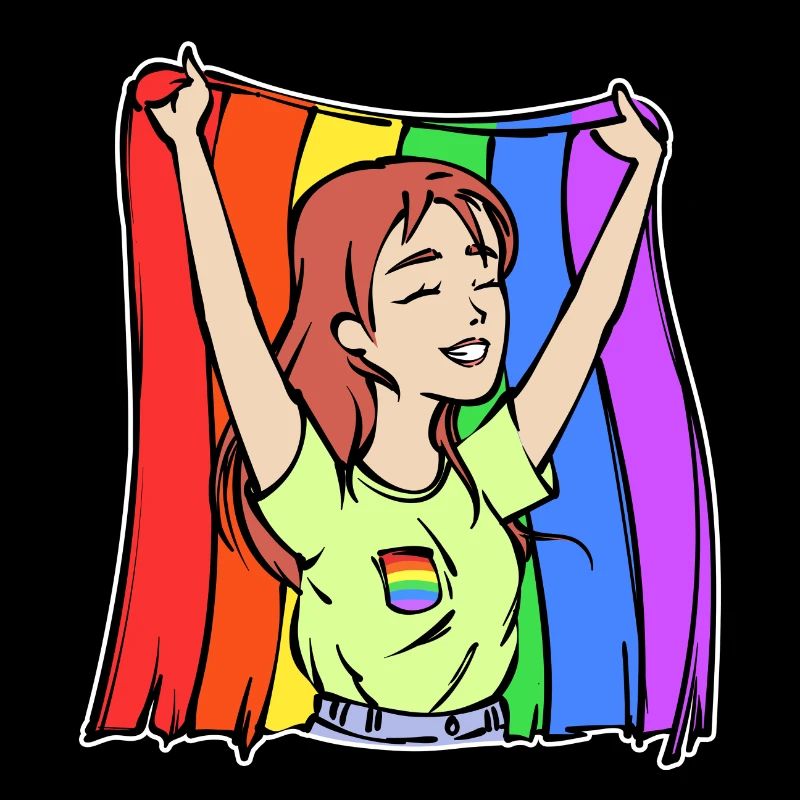 Rainbow Flag Relationship Lgbt Human Rights