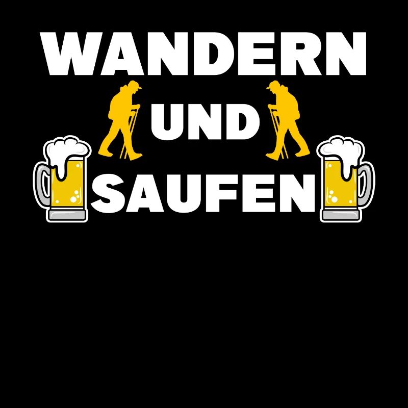 Wanderer Bergwandern Statement Berggipfel Wandern