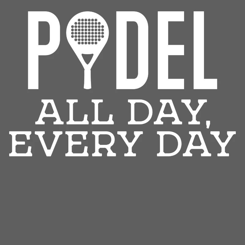 Padel Player Statement Racket Sport Tournament