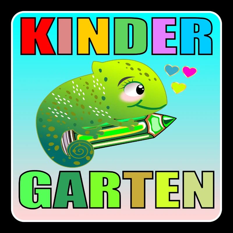 KINDERGARTEN KIND TIERE AMPHIBIE