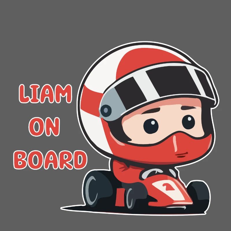 Liam à bord