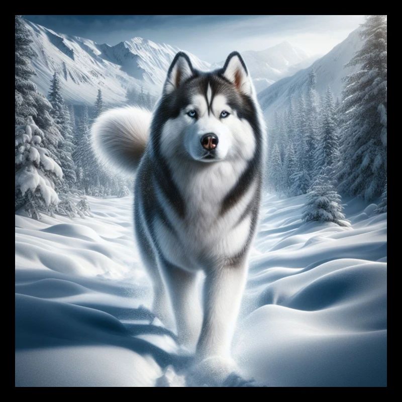 Schlittenhund