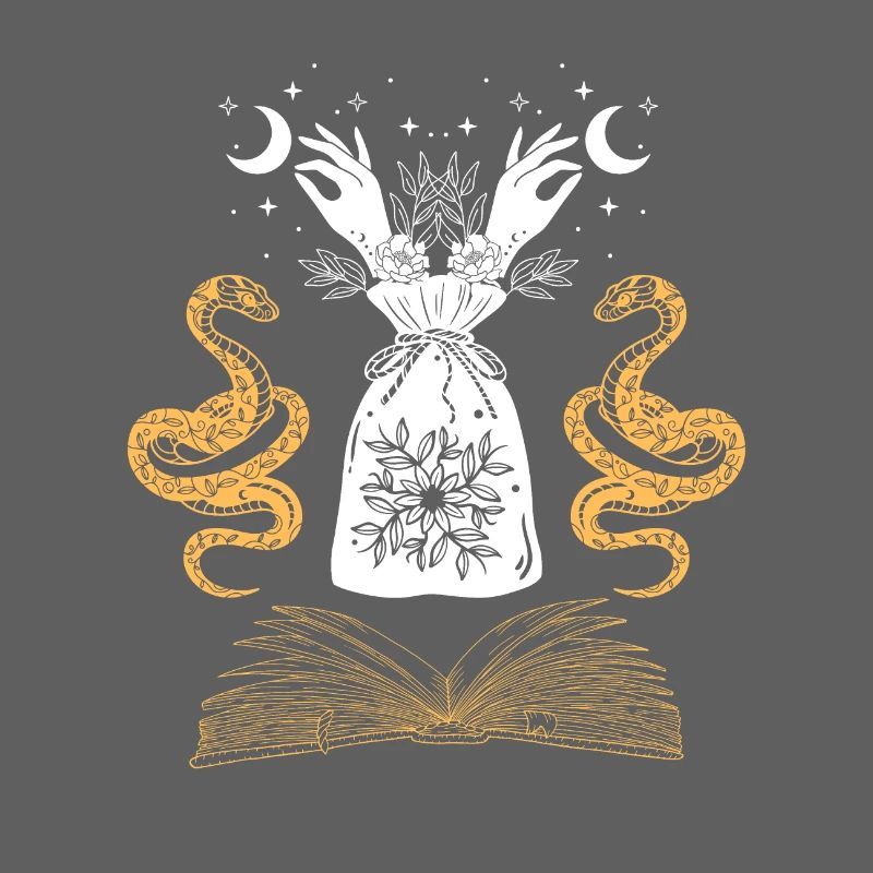 Moonlit Grimoire Serpent Hands