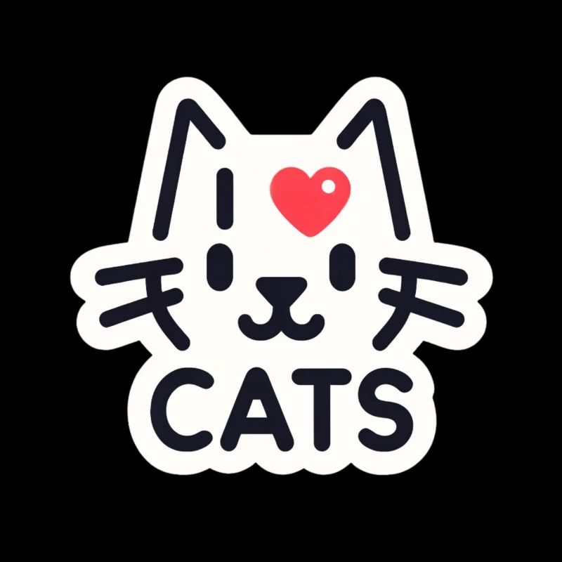 Amour charmant des chats