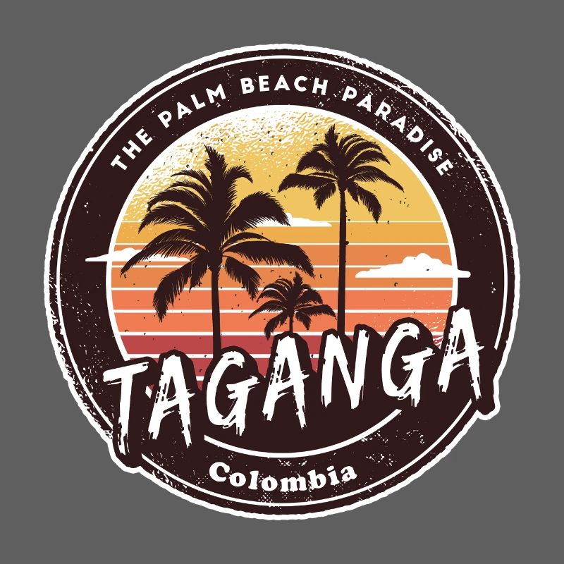 Taganga Palm Trees Beach Design