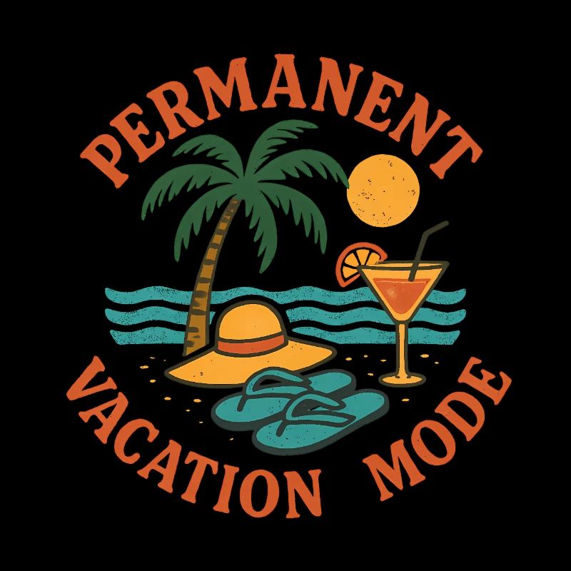 Permanenter Urlaub Retro-Modus