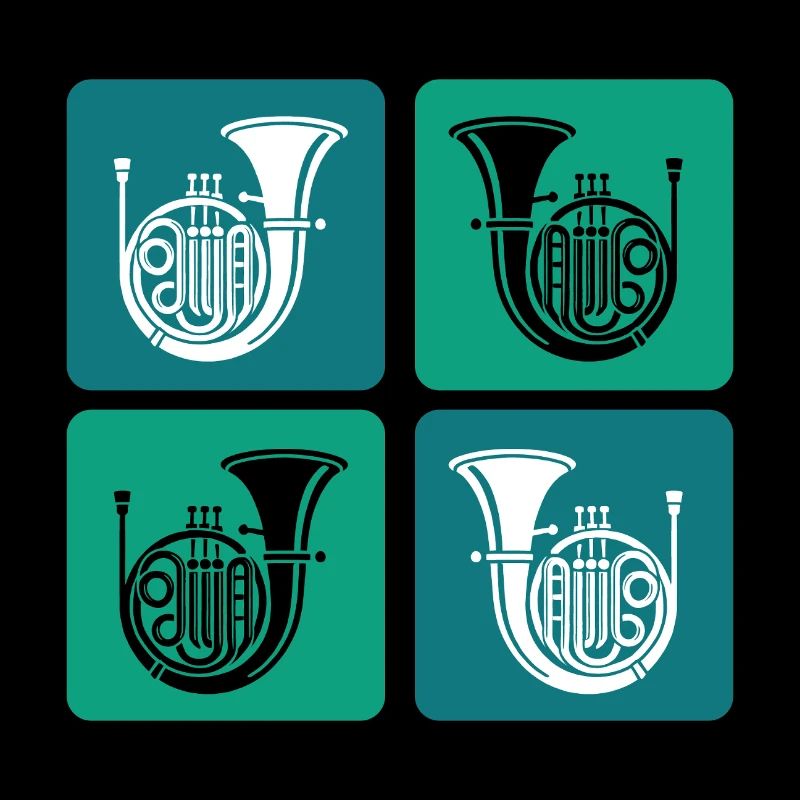 Retro Tenor Horn Design