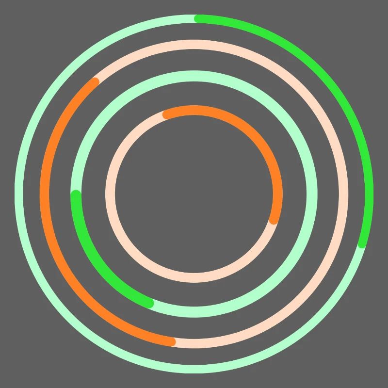 Conception abstraite de lignes circulaires