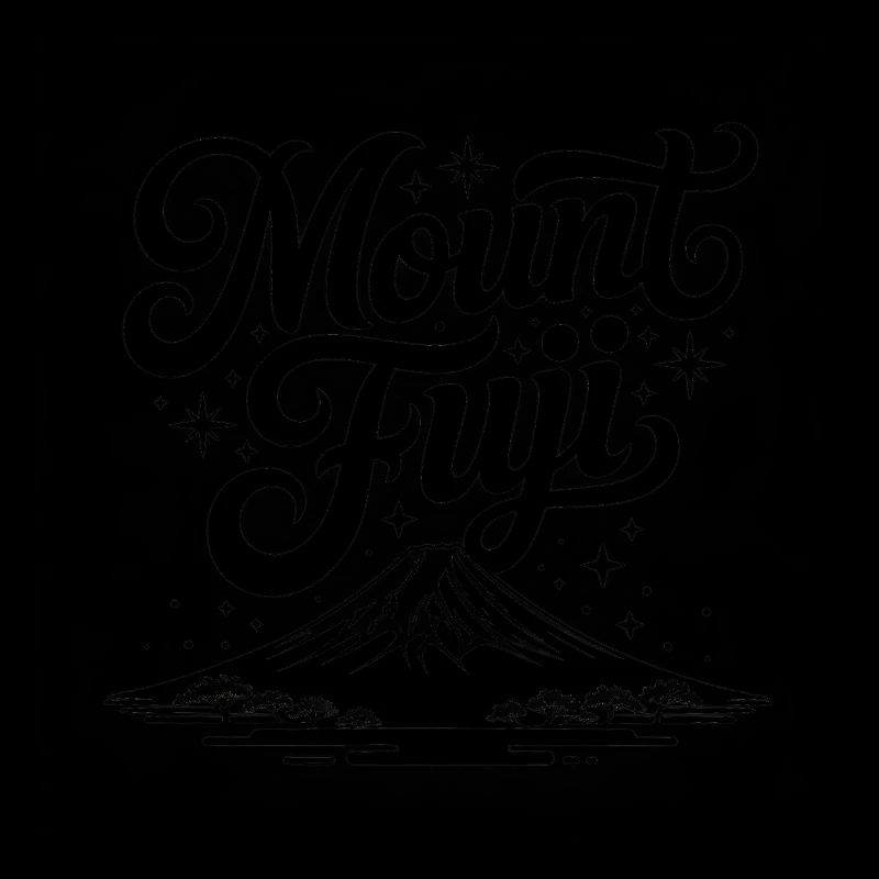 Mount Fuji - Souvenir Design