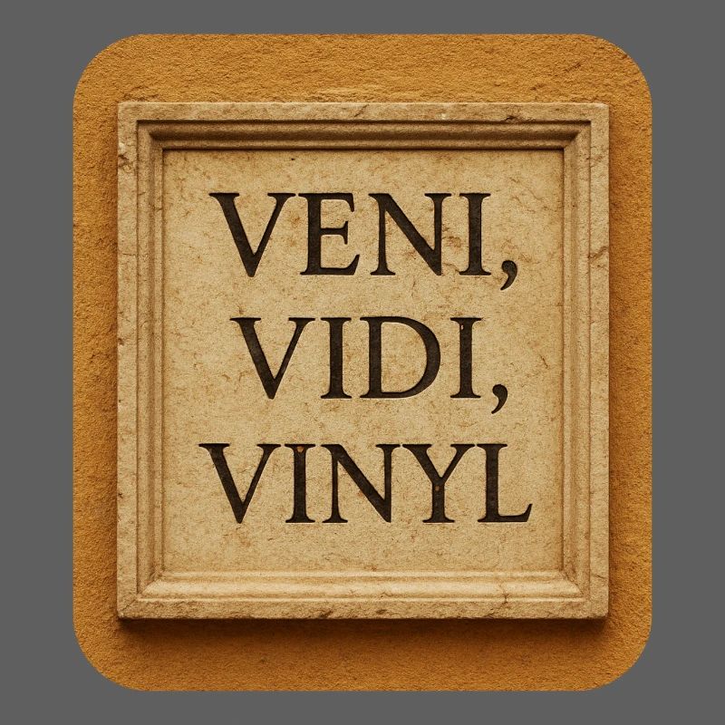Veni, Vidi, Vinyle