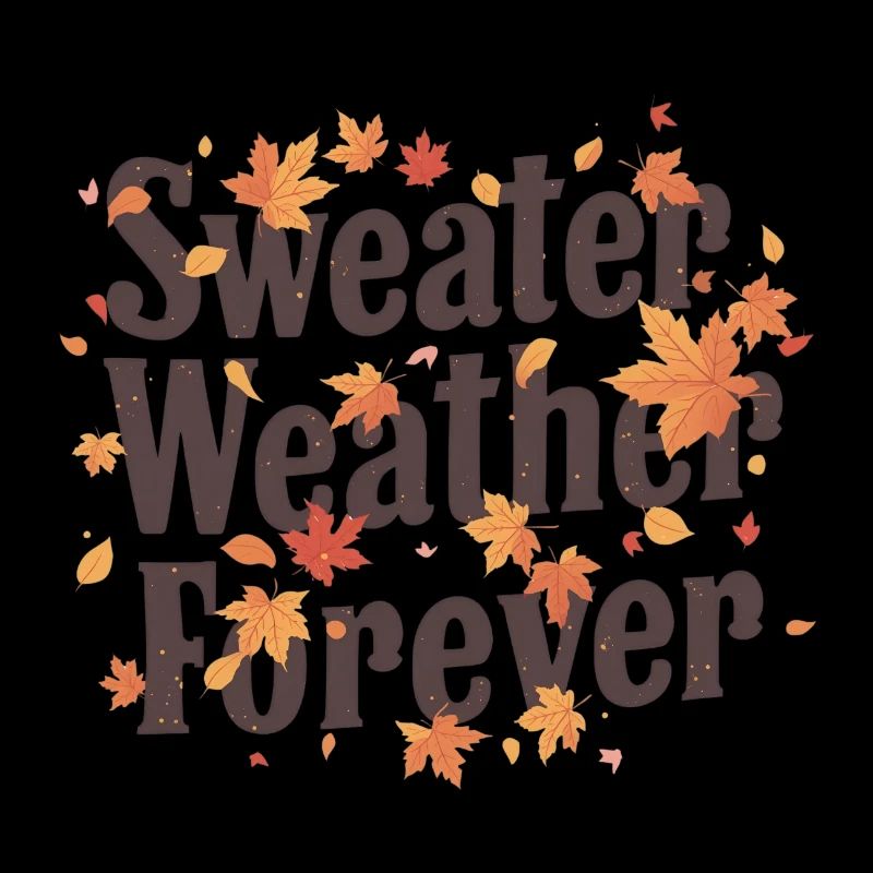 Pull Météo Pour Forever Automne Design