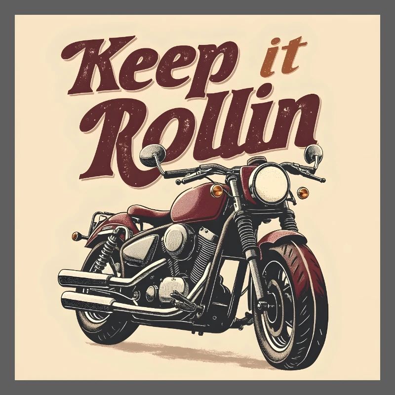 Keep it Rollin’ – Minimalist Typography