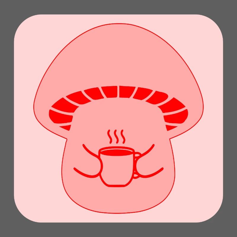 TASSE À CAFÉ CHAMPIGNONS
