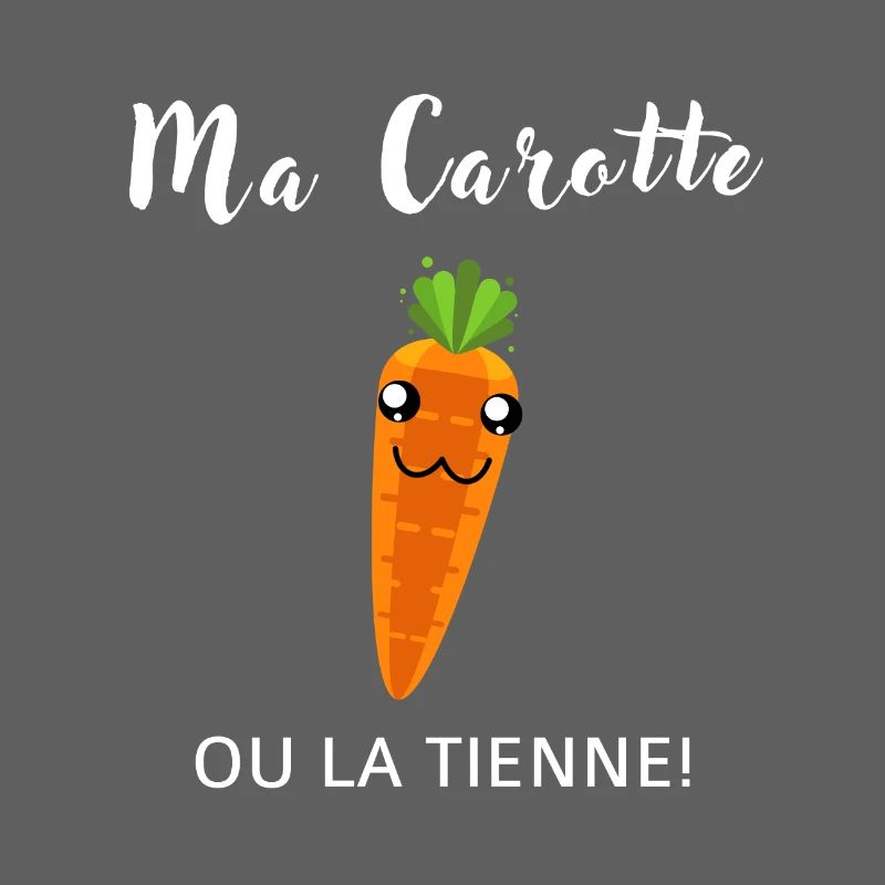 Meine lächelnde Karotte oder deine