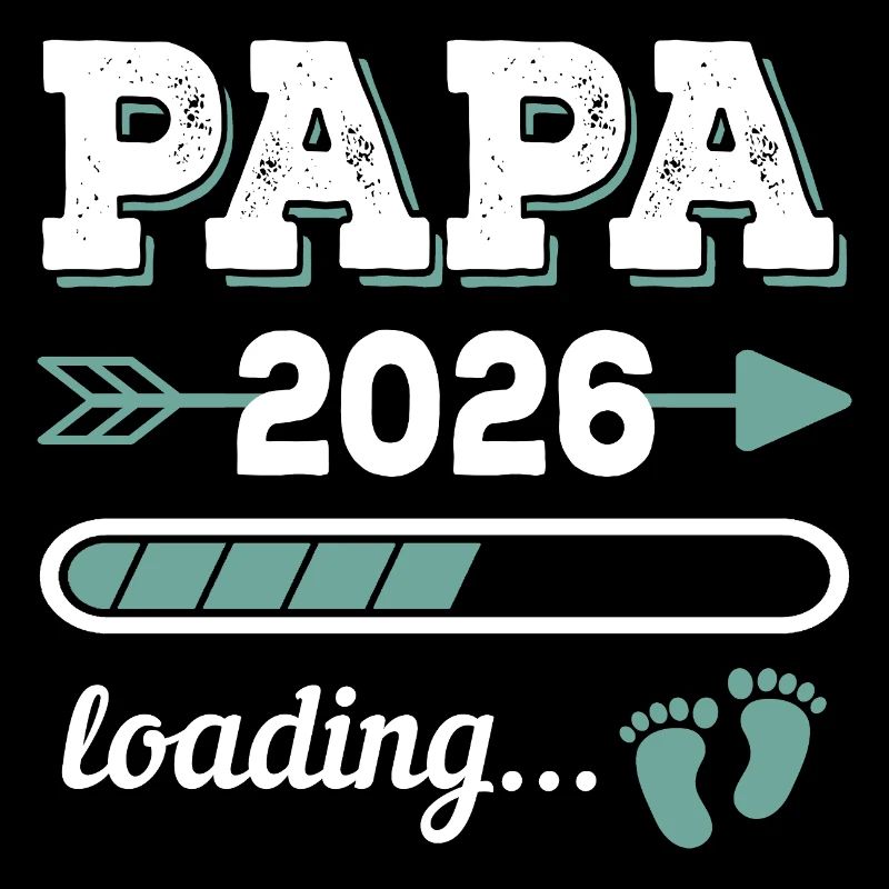 Dad 2026 Loading Father-to-be Gift Idea