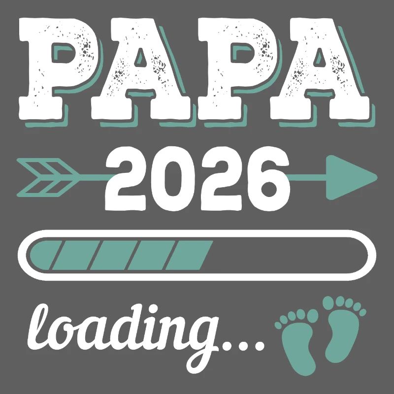 Dad 2026 Loading Father-to-be Gift Idea