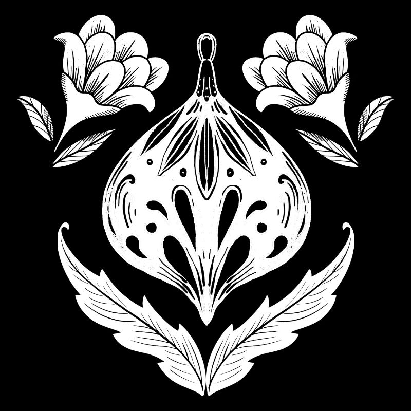 Blütenmandala Ornament