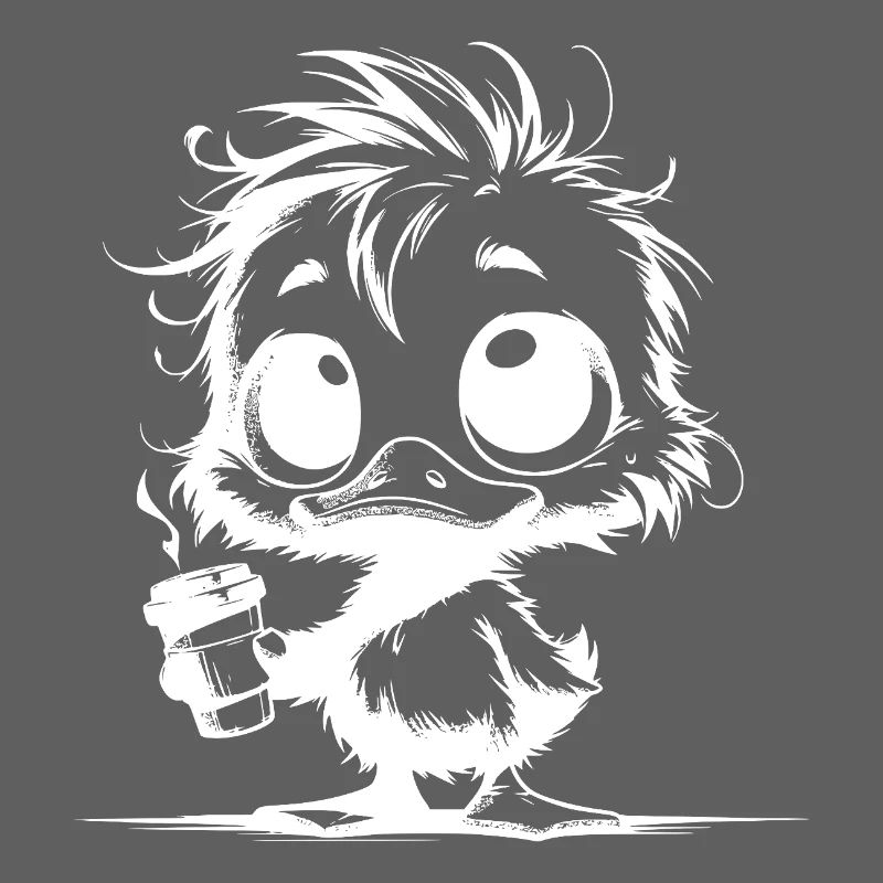 Duck in Survival Mode Caffeine Coma Mug