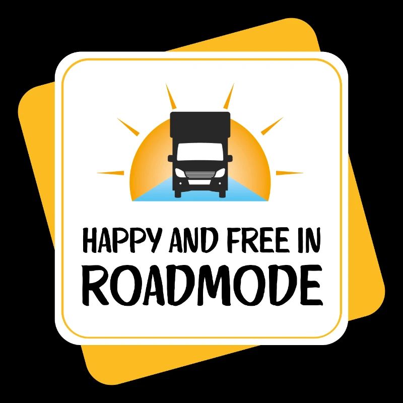 Heureux et libre en mode route – Camping-car