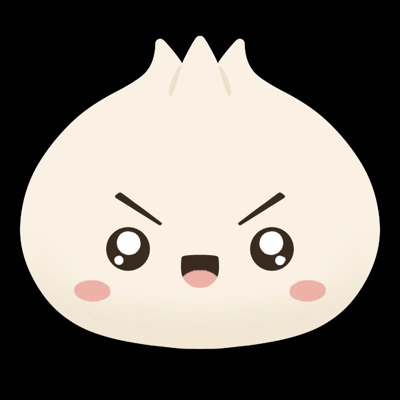 Grumpy Dumpling – süßes Maskottchen