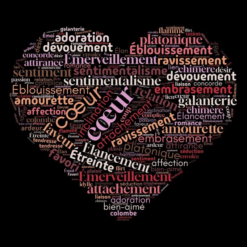 Herz der Worte in Liebe