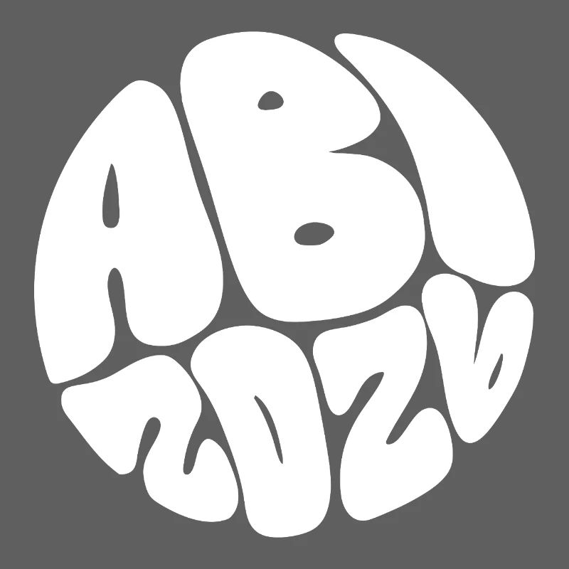 Blob Font Circle Pattern