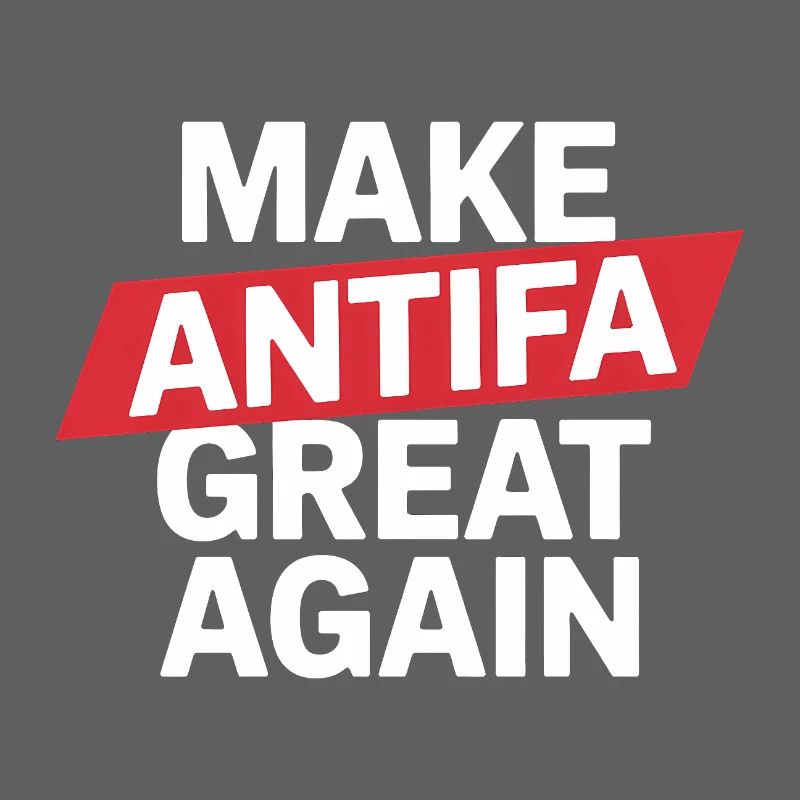 Make Antifa great again - Antifascist Tee