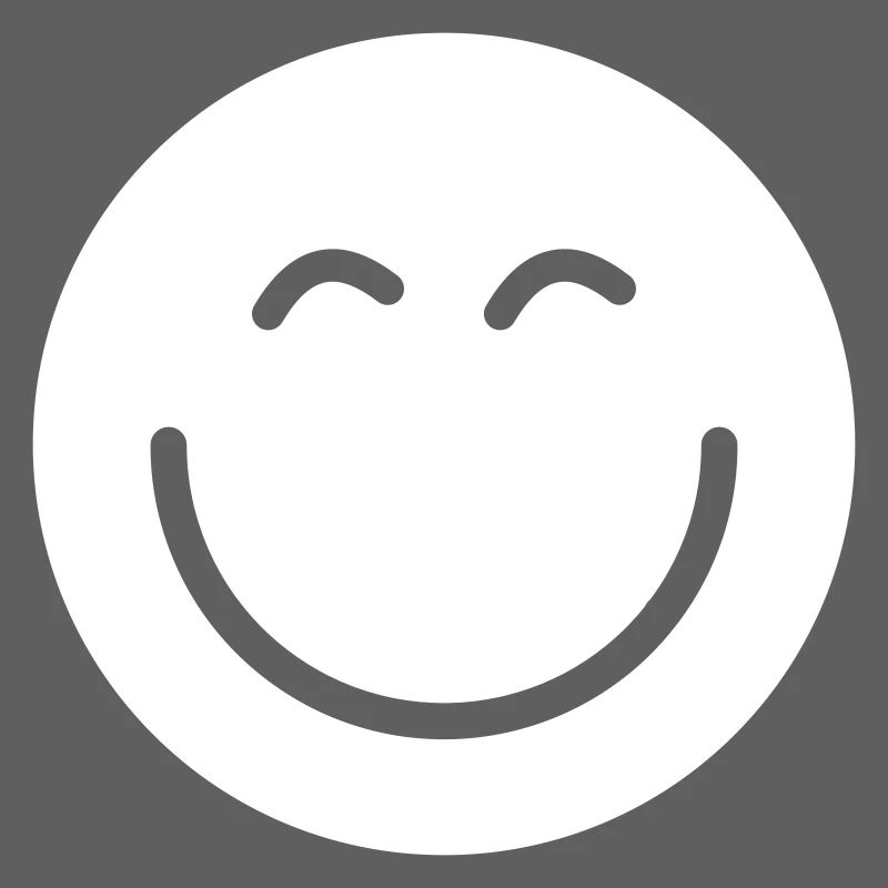 Smiley lächle gute Laune