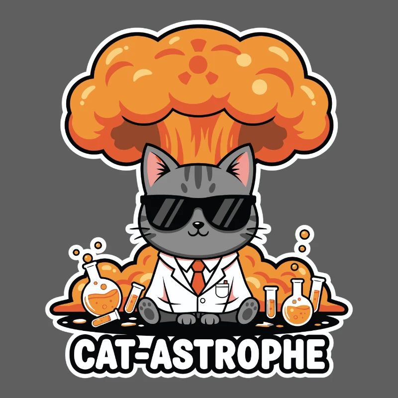 Cat Astrophe Labcoat