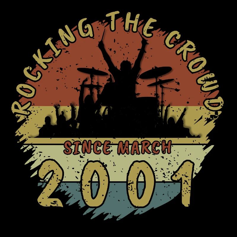 25. Geburtstag Rocking the crowd DRM 03/2001