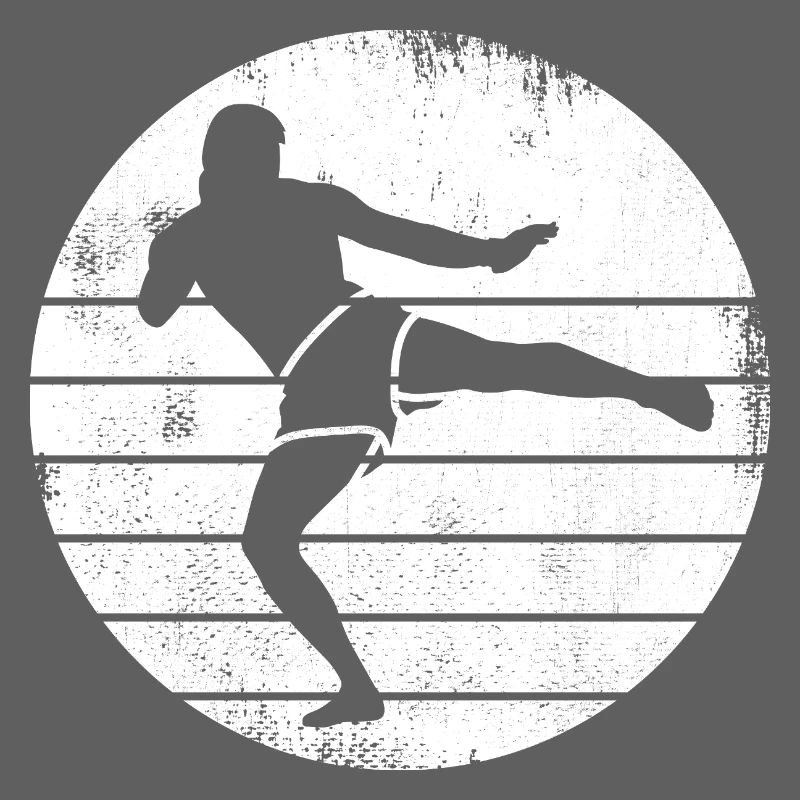 Kickboxer Drawing