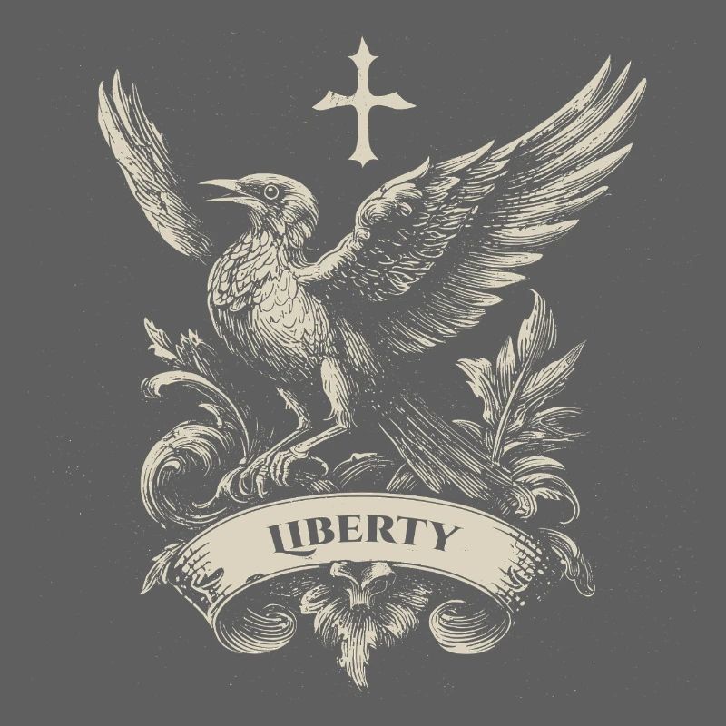 Emblème Liberty Eagle Vintage