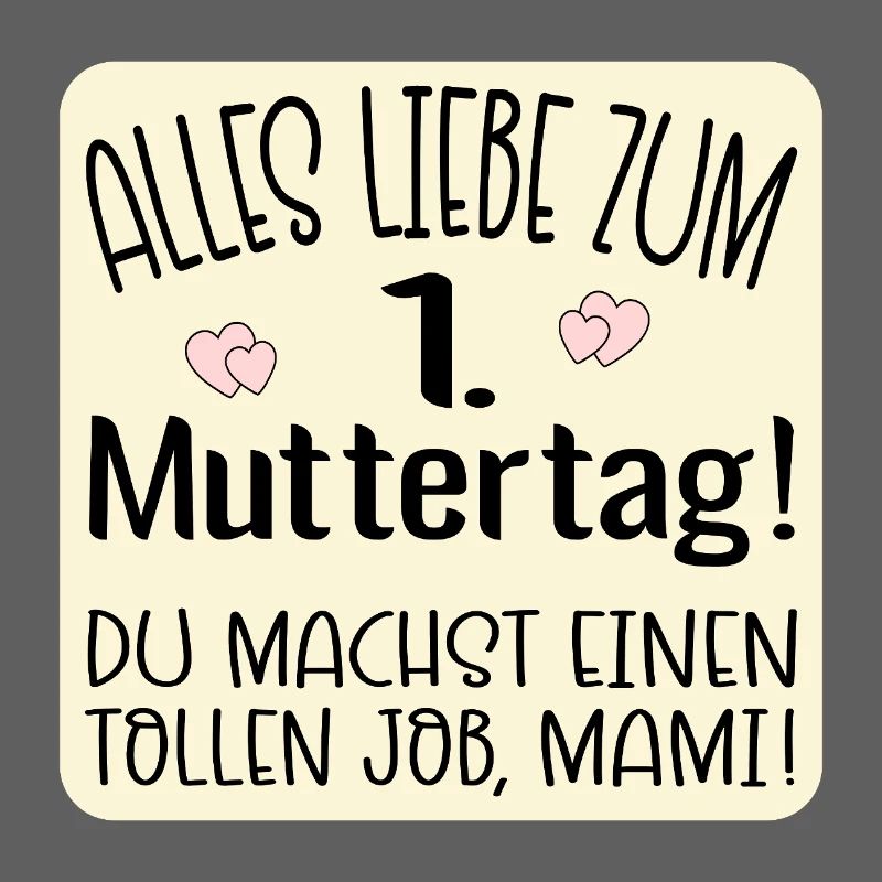 Erster Muttertag Mama