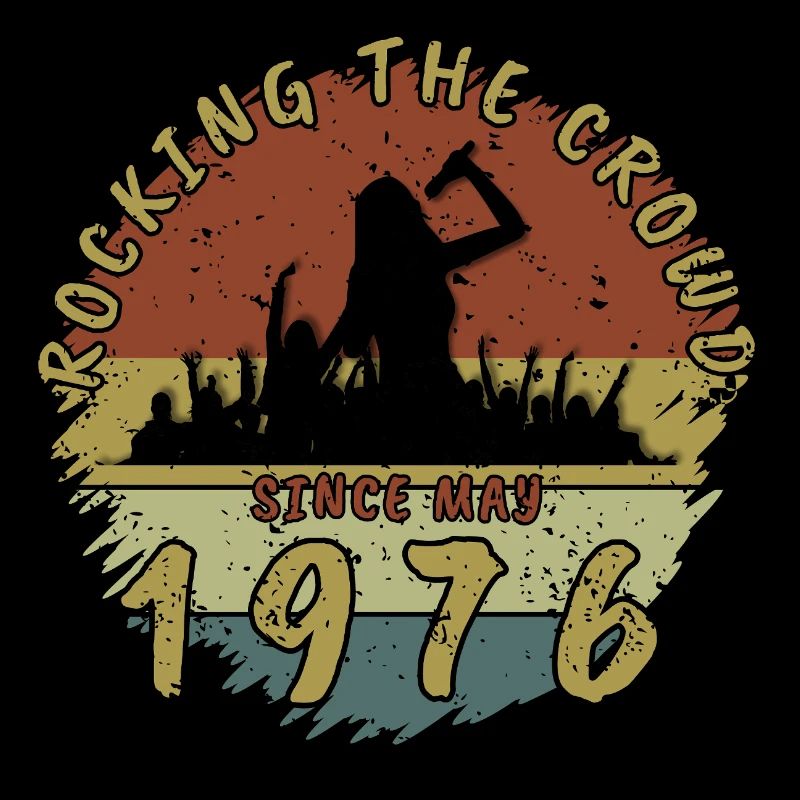 50th Birthday Rocking the crowd SNG 05/1976