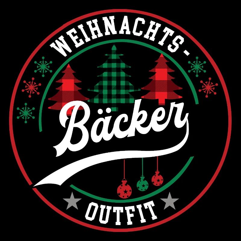 Bäcker Weihnachten Bäckermeister Bäckerei Baecker