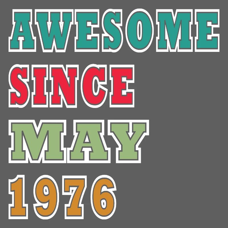 Geburtstag Mai 1976