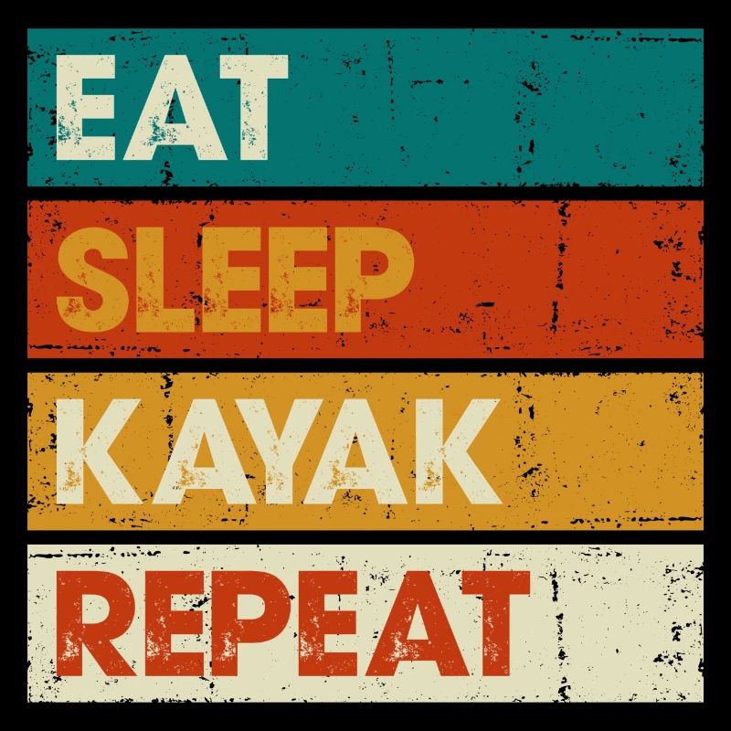 Manger dormir kayak répéter