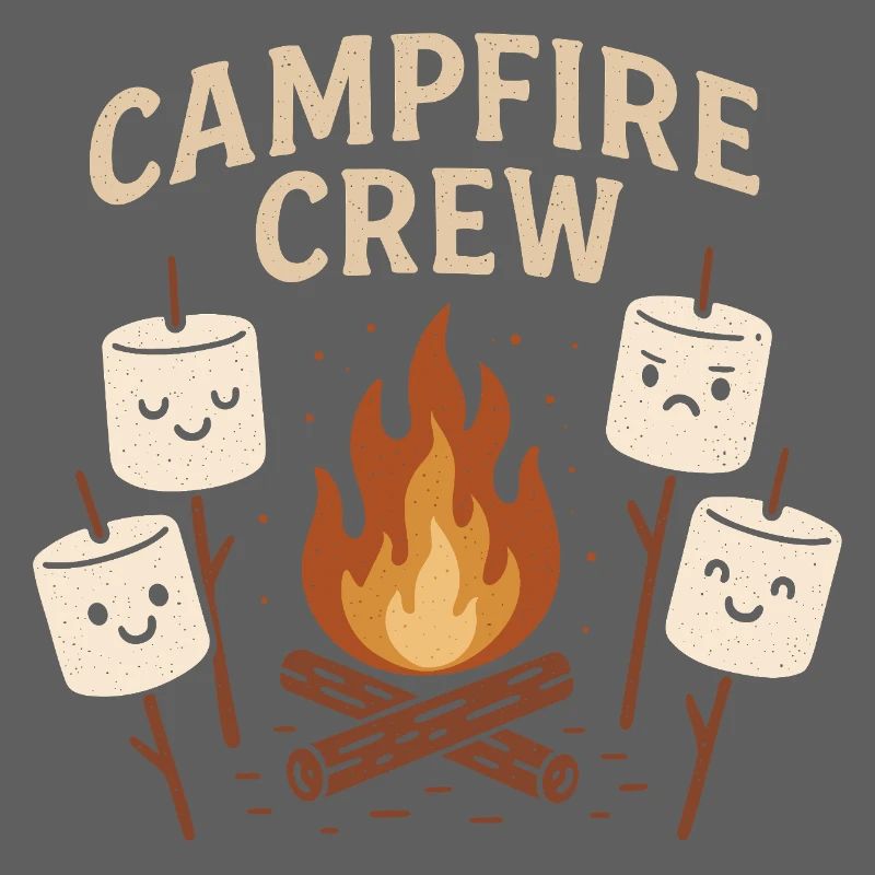 Campfire Crew - Marshmallow Campfire Group