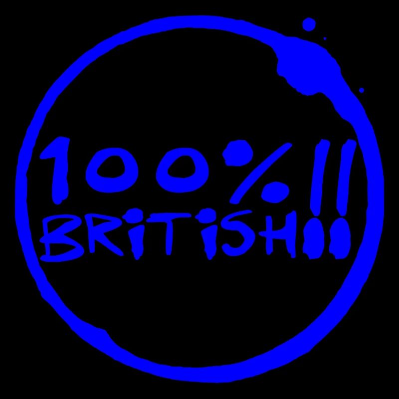 100% britisch - Kräftiges Design mit Tinte