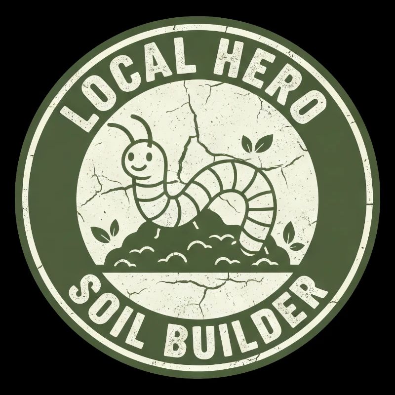 Jardin composteur de conditionneurs de sol pour vers de terre