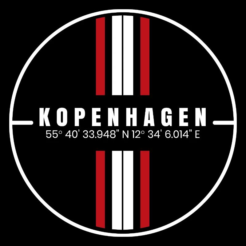 Coordonnées de Copenhague