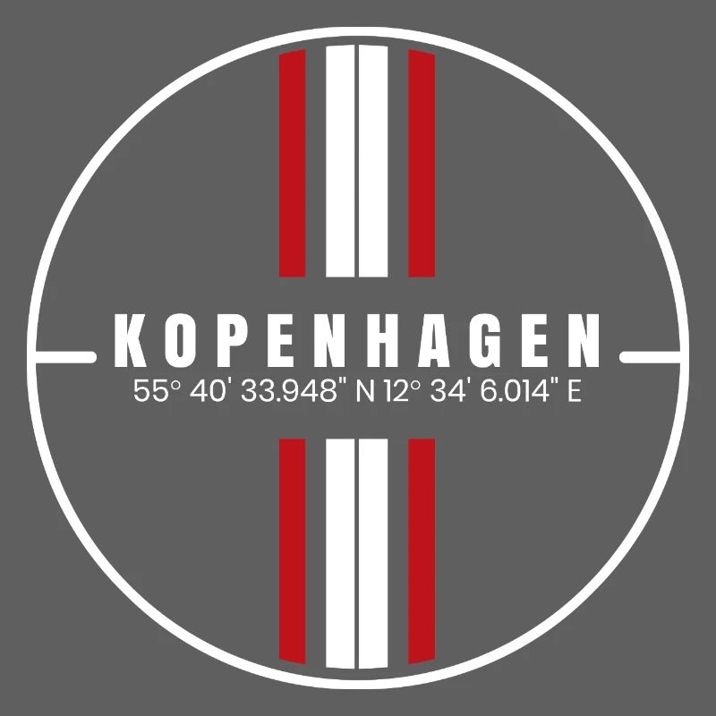 Coordonnées de Copenhague